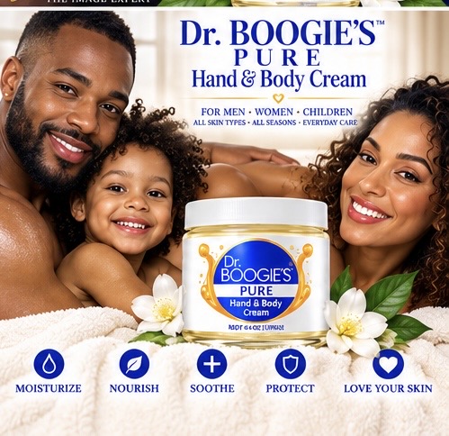 Dr BOOGIE’S™ PURE Cream — Hair, Hand & Body Cream | 4 oz - Image 5