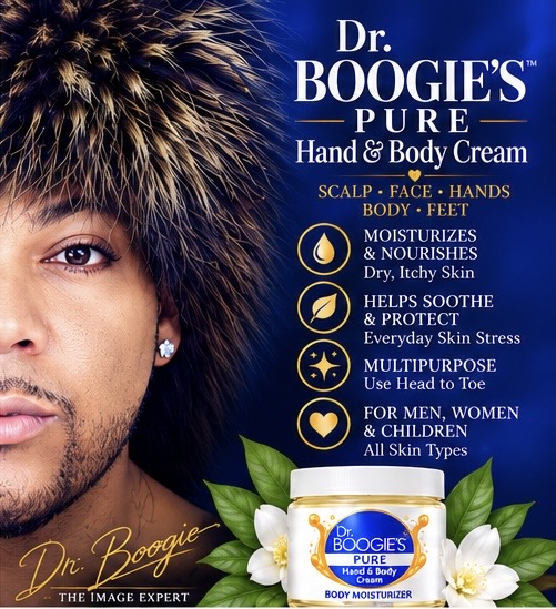 Dr BOOGIE’S™ PURE Cream — Hair, Hand & Body Cream | 4 oz - Image 6