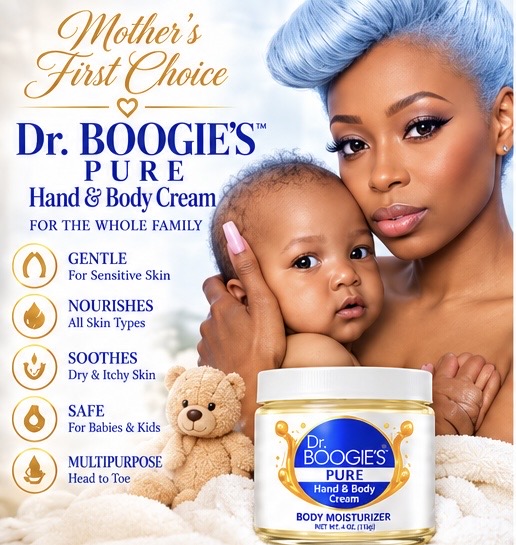 Dr BOOGIE’S™ PURE Cream — Hair, Hand & Body Cream | 4 oz - Image 7