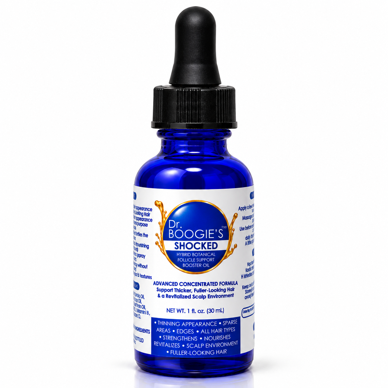 Dr BOOGIE’S™ SHOCKED Botanical Booster Oil – 1 oz